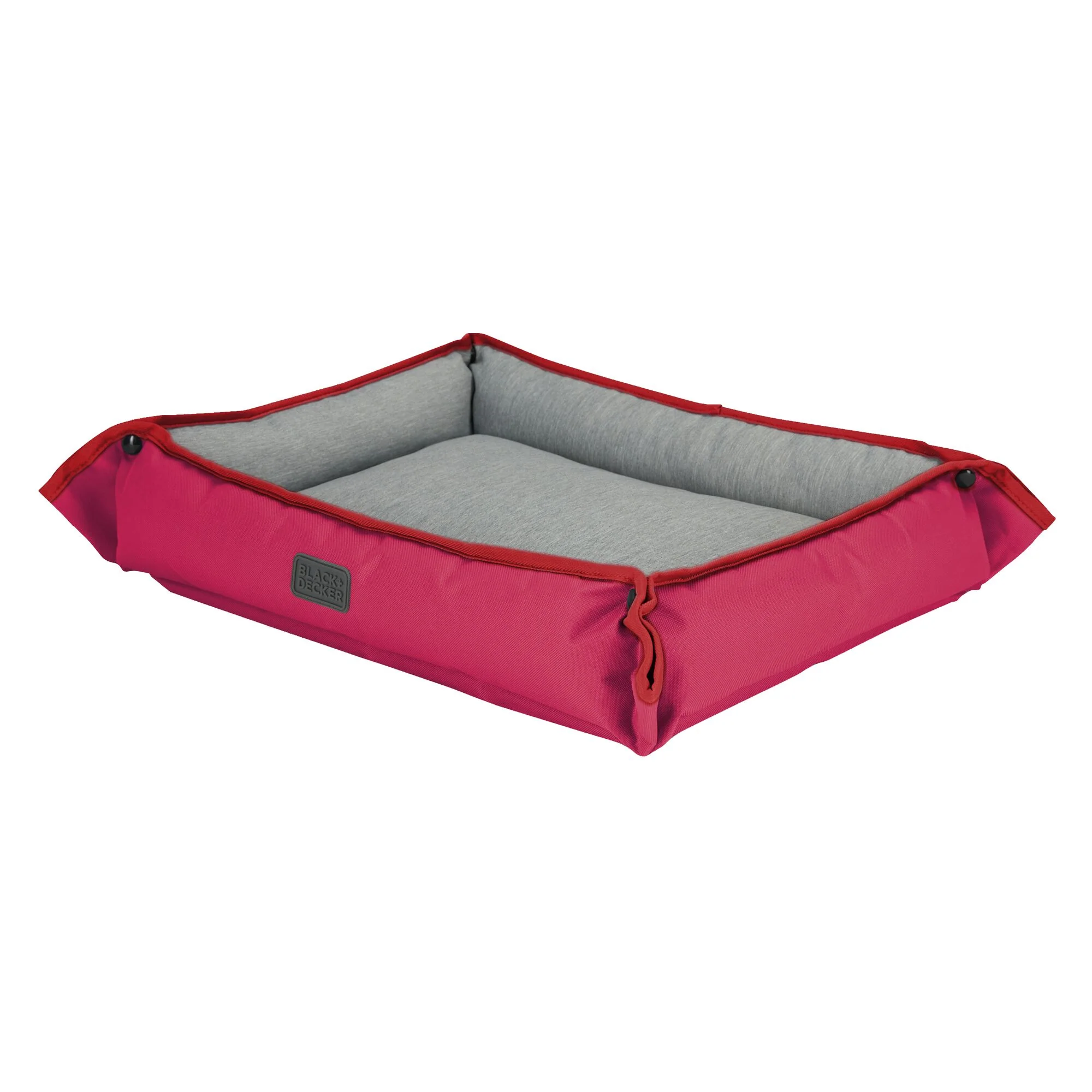 293-four-way-pet-bed-for-medium-dogs-24x20x3-in-red-2.webp Four Way Pet Bed for Medium Dogs 24X20X3 In, Red
