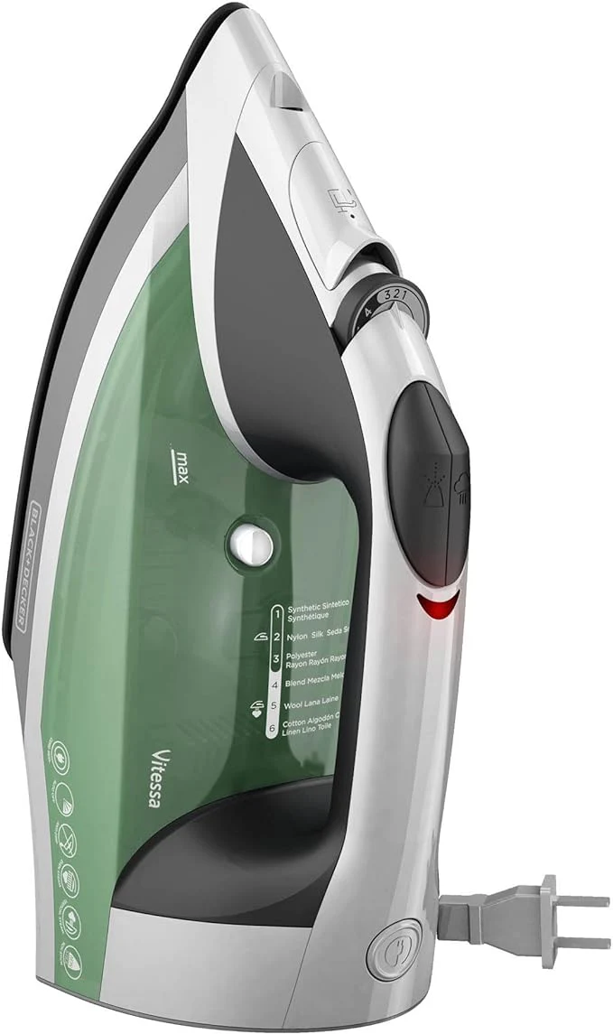 Textile Iron; Standard; Green