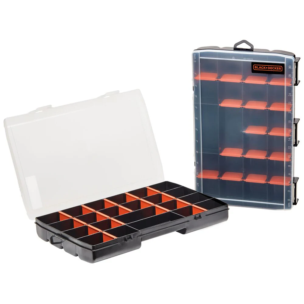 Beyond By BLACK+DECKER™ Plastic Organizer Box With Dividers