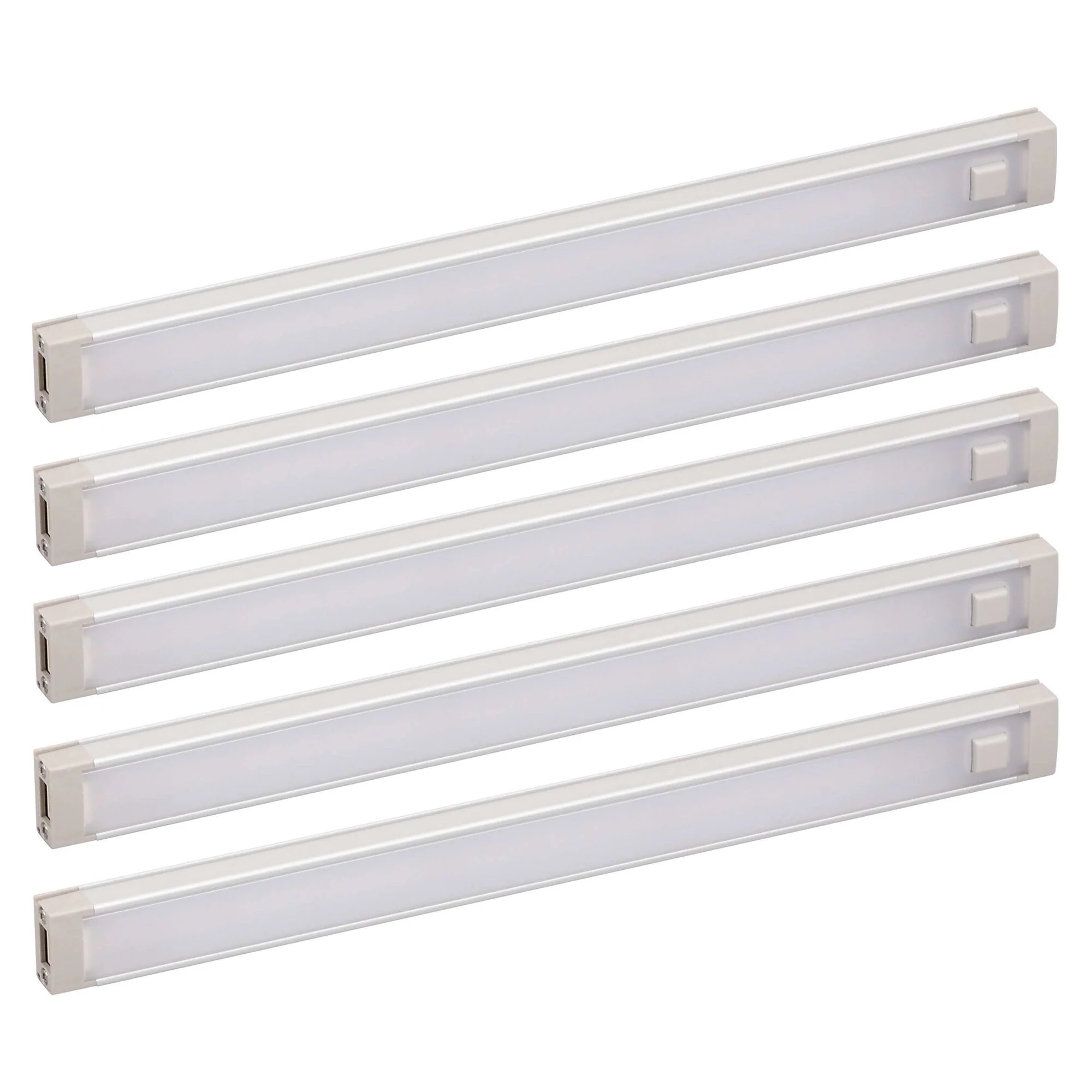 5-BAR LED UNDER CABINET LIGHTING KIT, COOL WHITE, 9€