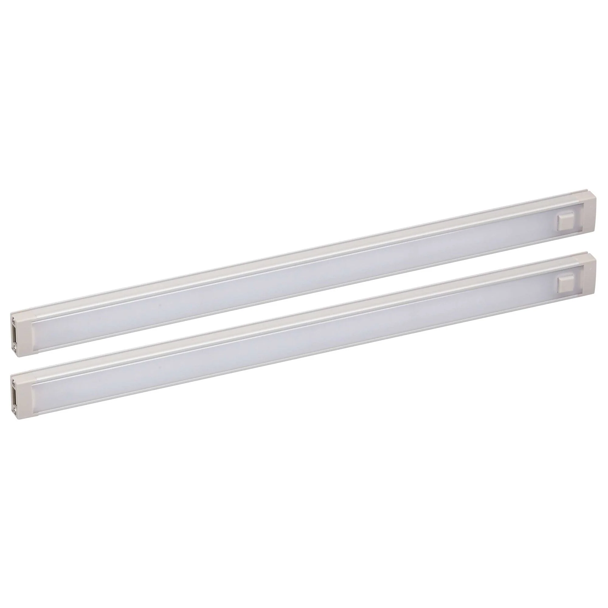 2-Bar Led Under Cabinet Lighting Kit Natural Daylight, 12"