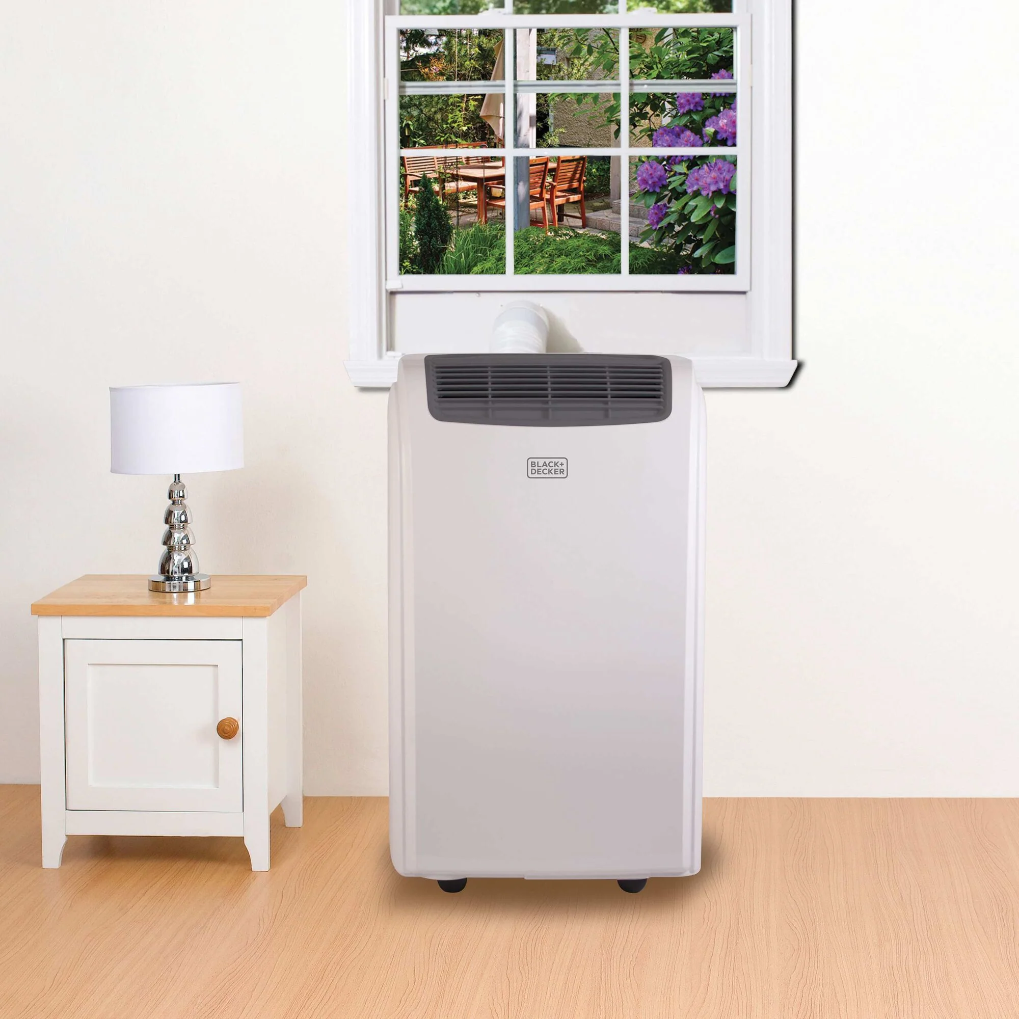 7,700 BTU (14,000 BTU ASHRAE) Portable Air Conditioner with Heat