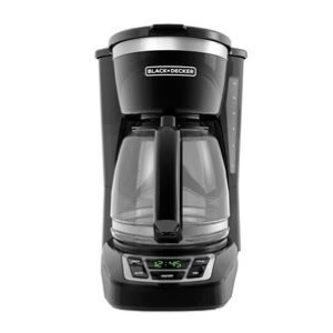 12-Cup QuickTouch™ Programmable Coffee Maker, Black | Stainless Steel