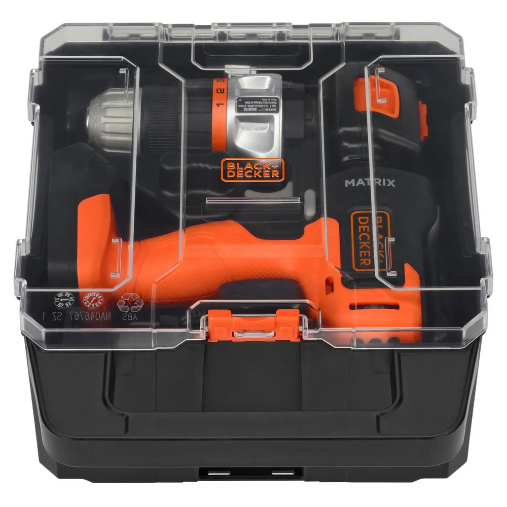 20V MAX *POWERCONNECT™ MATRIX™ Cordless Drill, Includes Sander Attachment, Storage Case, Battery and Charger Included