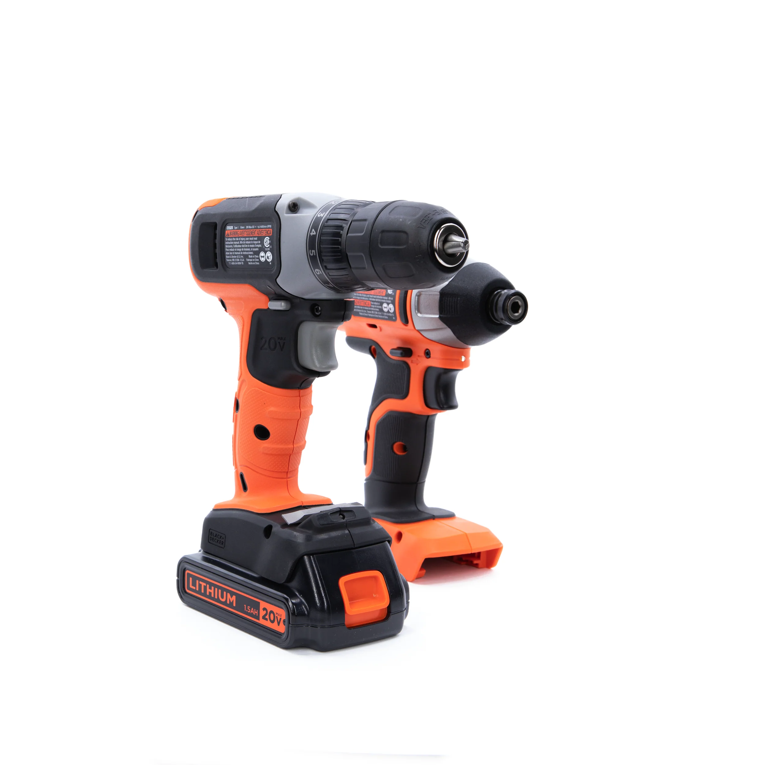20V MAX* POWERCONNECT™ Cordless Drill and Impact Driver Combo Kit, Battery and Charger Included