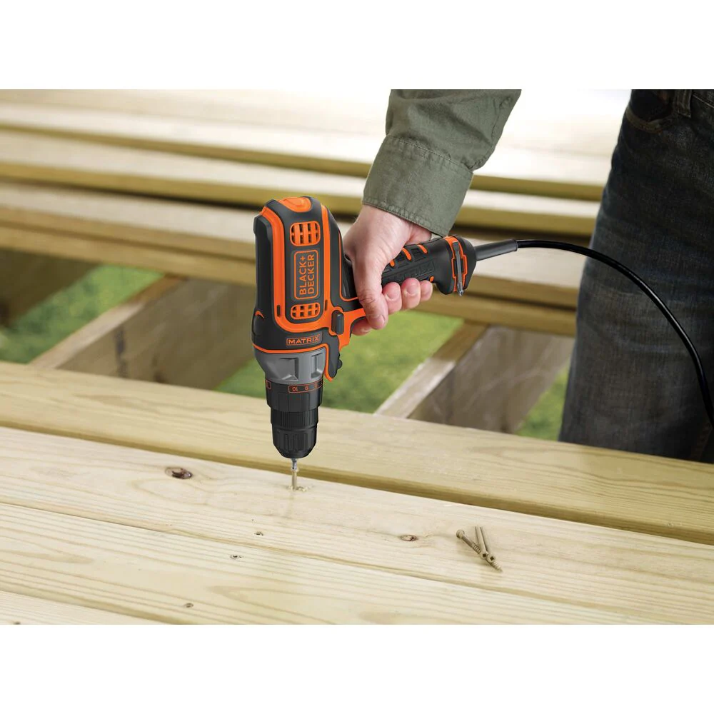 Electric Drill, 3/8-Inch, 4-Amp