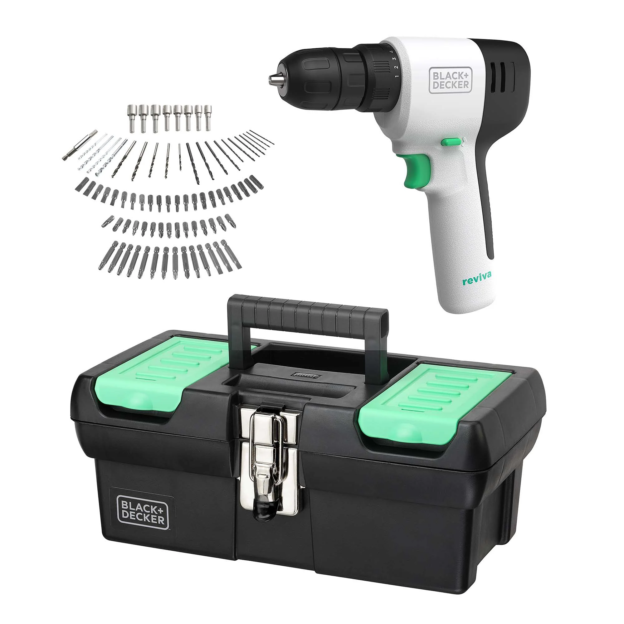 reviva™ 12V MAX* MAX Drill / Driver Kit with Tool Box and 80pc Accessories Kit