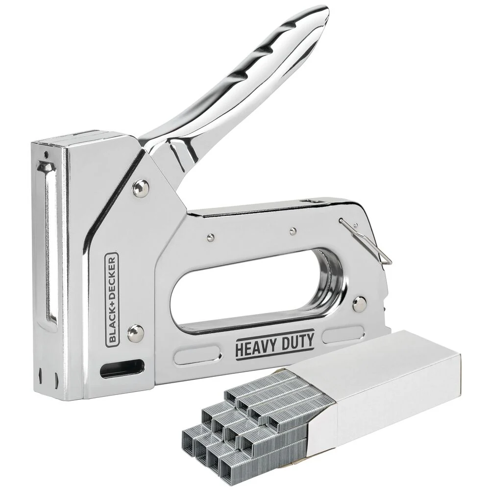 Heavy-Duty Stapler Kit With Handle Lock, 672 Staples