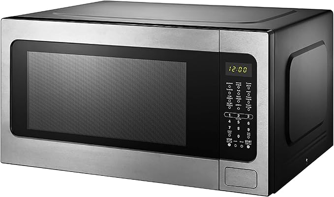 2.2 Cu. Ft. Microwave with Sensor Cooking, Stainless Steel