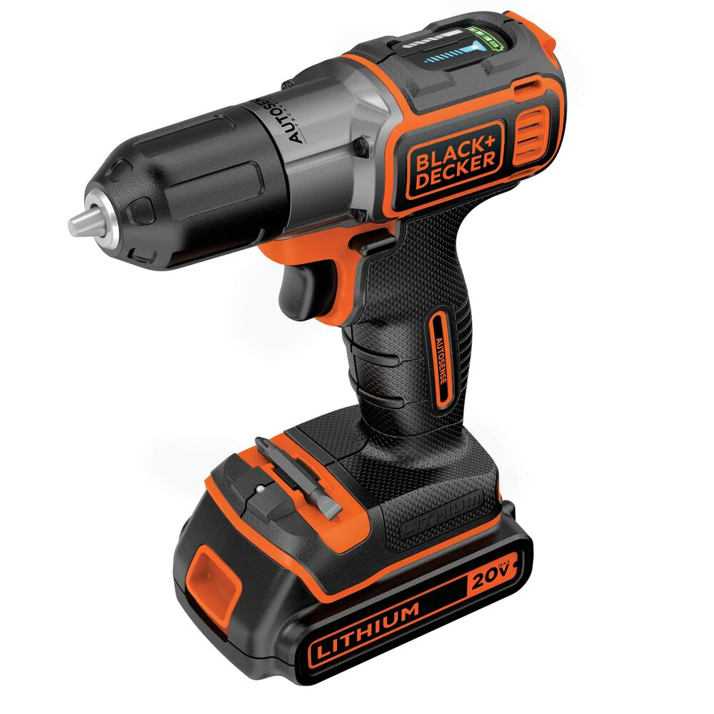 20V MAX* POWERCONNECT™ Cordless 3/8 Inch Drill/Driver With Autosense Kit, Battery and Charger Included
